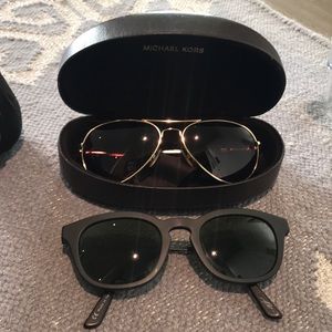 Michael Kors & Electric Sunglasses-great shape!